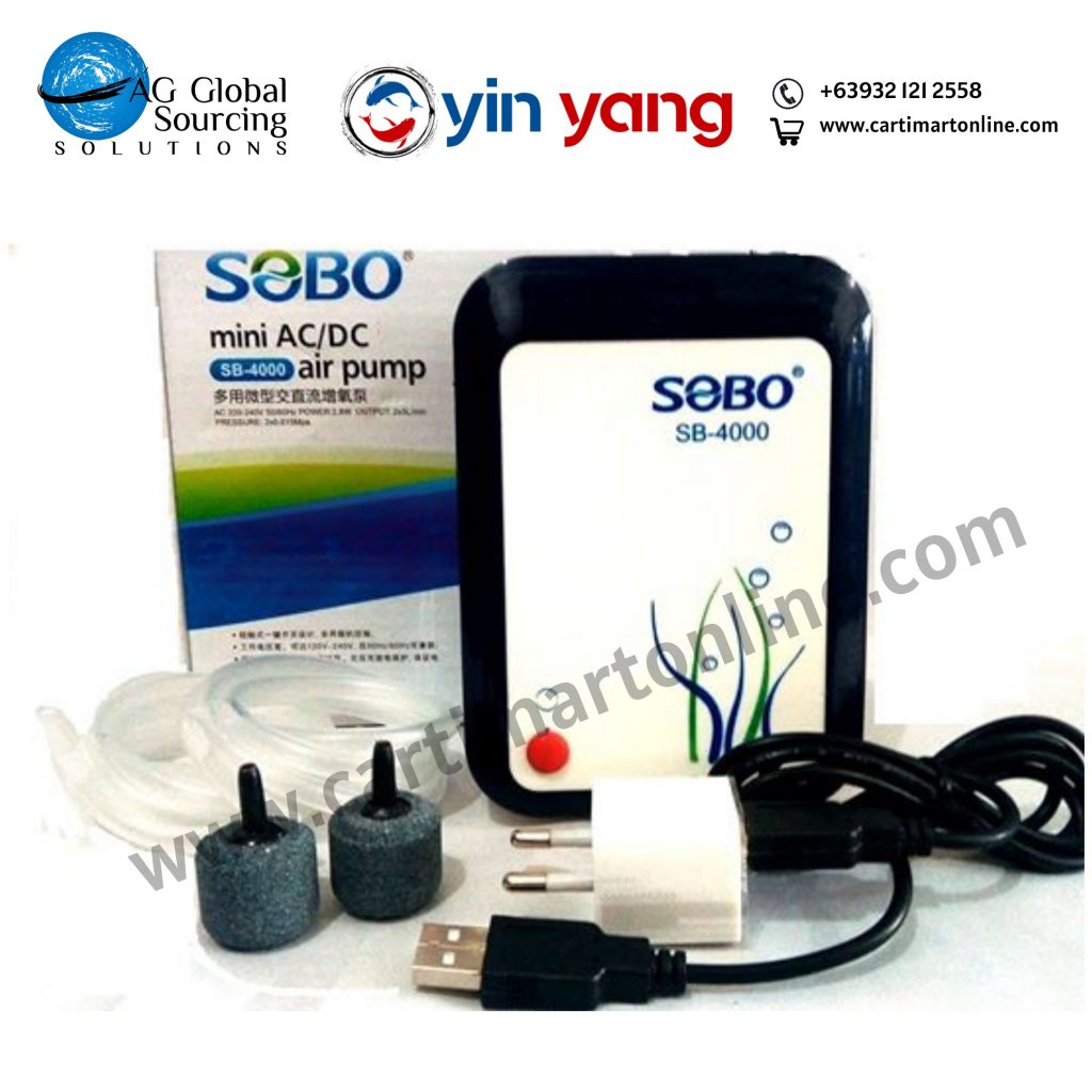 Sobo mini AC/DC air pump