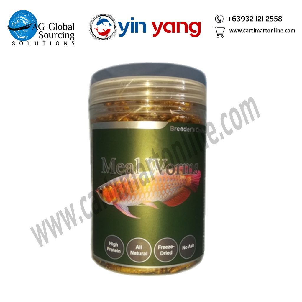 Organic Dried Meal Worms 250ml